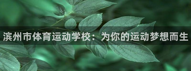 yy易游官方正版app开户：滨州市体育运动学校：为你