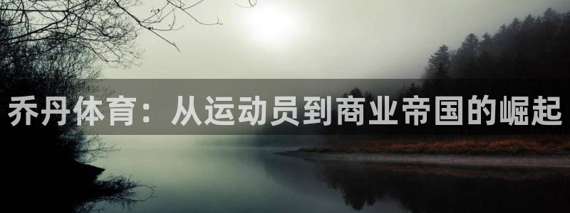 注册yy易游官方正版app：乔丹体育：从运动员到商业