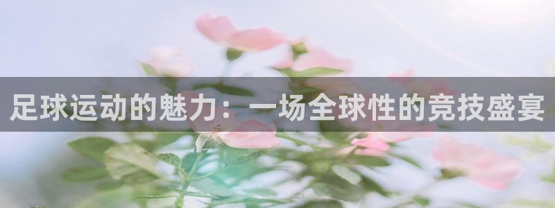 yy易游体育贴吧：足球运动的魅力：一场全球性的竞技盛宴