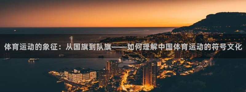 yy易游体育电竞怎么样：体育运动的象